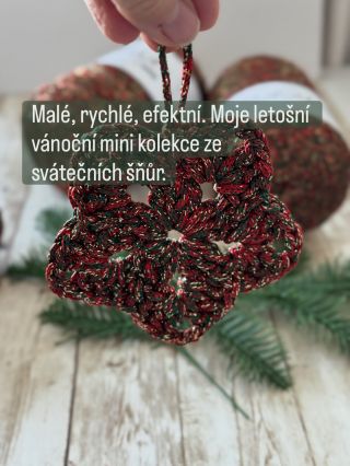 Kompletní vánoční kolekce šňůr – bavlněné, polyesterové i šňůry na šití. Každá je jiná a každá má svoje kouzlo: • bavlněné...